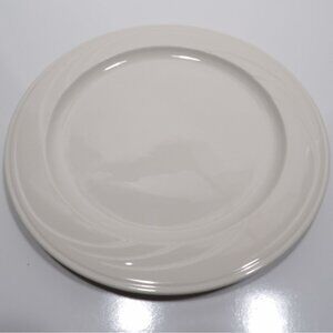 Syracuse China White Dinner Plate 10.5" Classic Design Durable